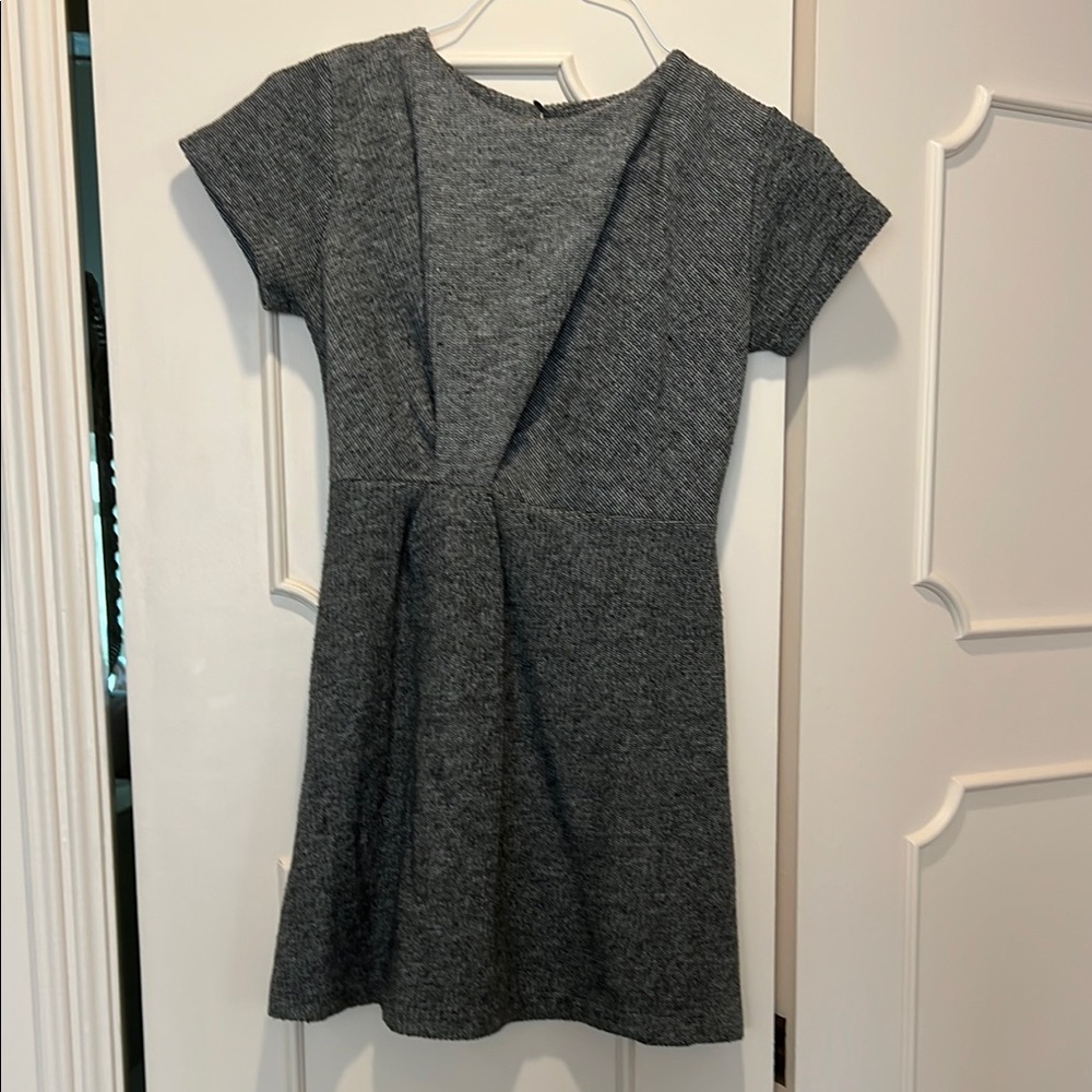 Zara Charcoal Mini Dress- soft!